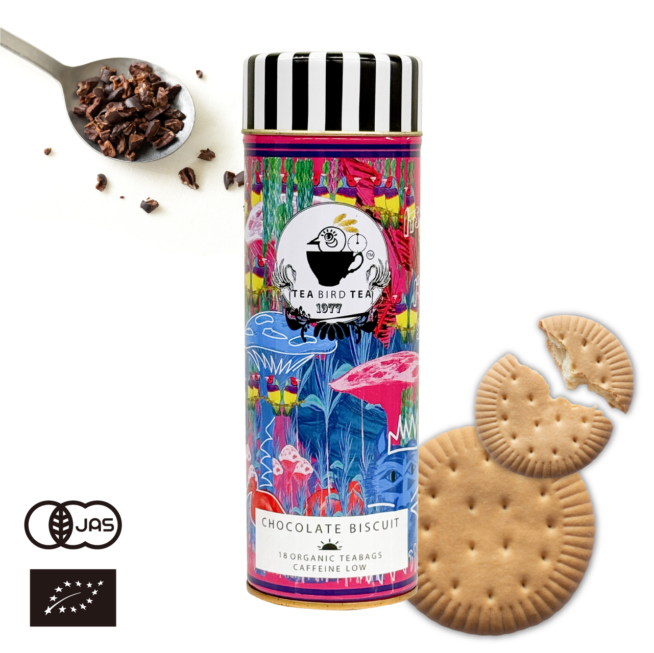 有機認証JAS バニラルイボス Tea Bird Tea（ティーバードティー）ノン